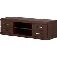 Imperial 140cm TV Unit with Drawers - Mahogany