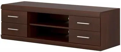 Imperial 140cm TV Unit with Drawers - Mahogany image
