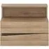 Kensington 2 Drawer Bedside Cabinet - Oak