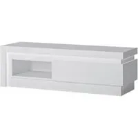 Lyon 130cm TV Unit with Drawer - White