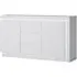 Lyon 2 Door Sideboard with LED Light - White