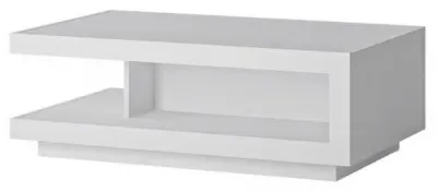 Lyon Coffee Table - White, Gloss