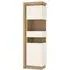 Lyon Narrow Display Cabinet LHD - Oak