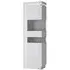 Lyon Narrow Display Cabinet LHD with LED - White