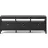 Madrid 151cm TV Unit with Drawers - Black