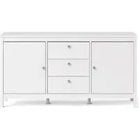 Madrid 2 Door Medium Sideboard - White