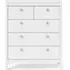 Madrid 3+2 Drawer Chest - White