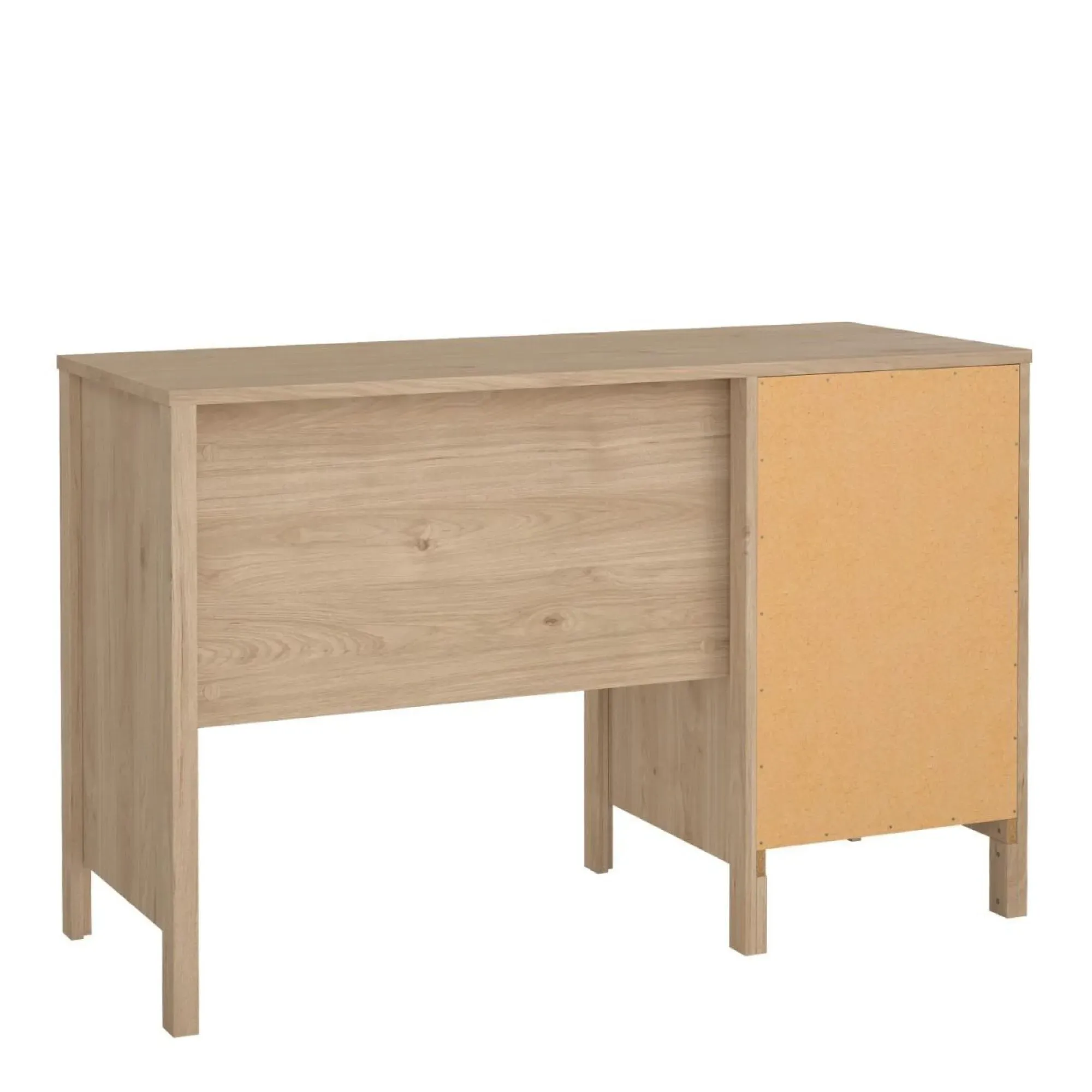 Madrid Jackson 2 Drawer Desk - Hickory Oak