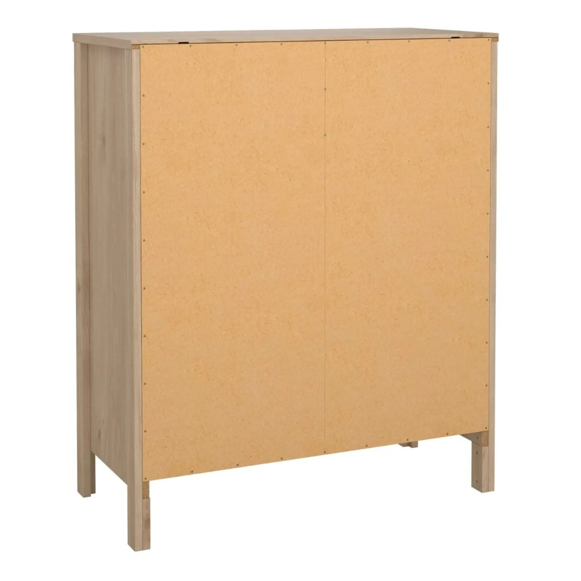 Madrid Jackson Hickory 3+2 Drawer Chest - Oak