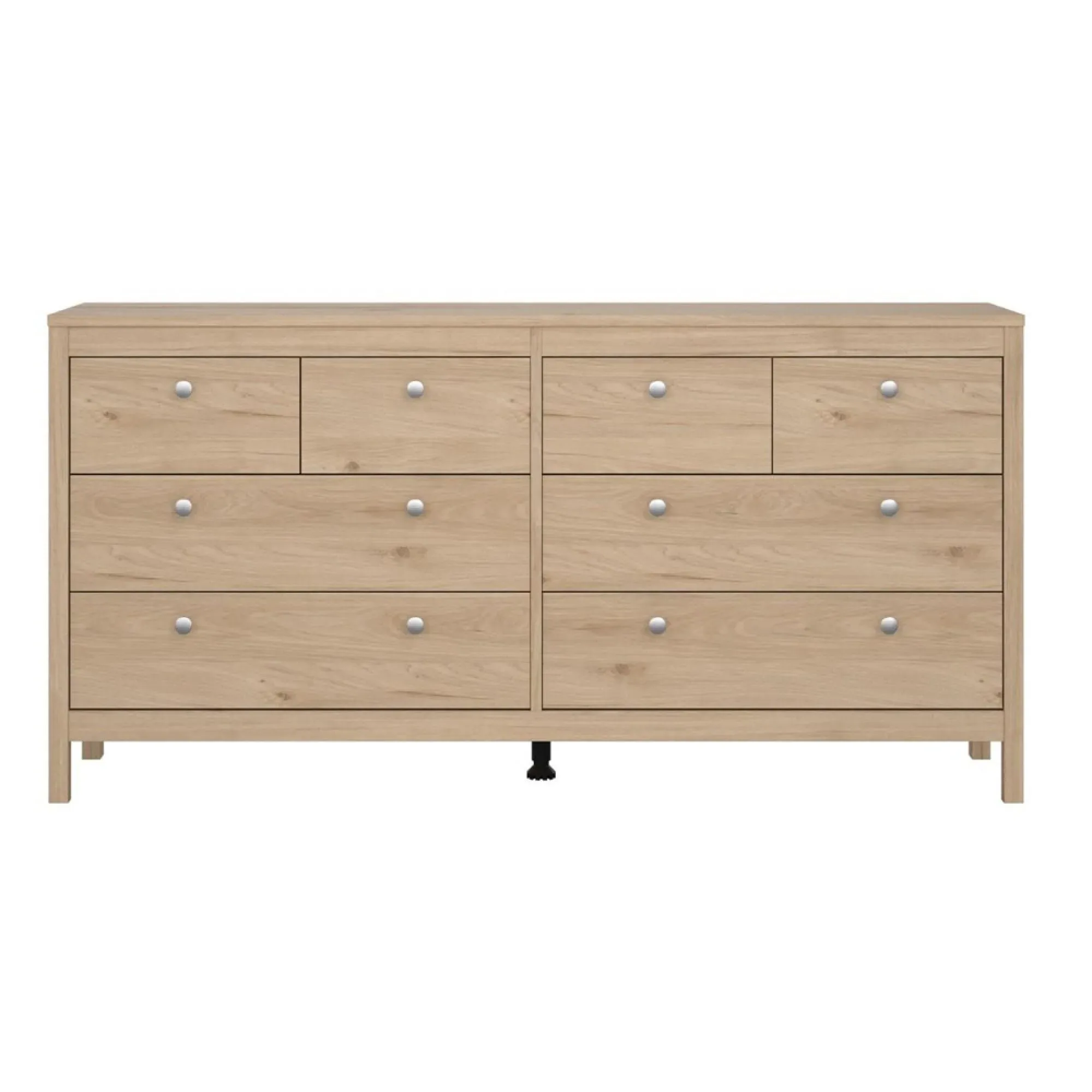 Madrid Jackson Hickory 8-Drawer Double Dresser - Oak