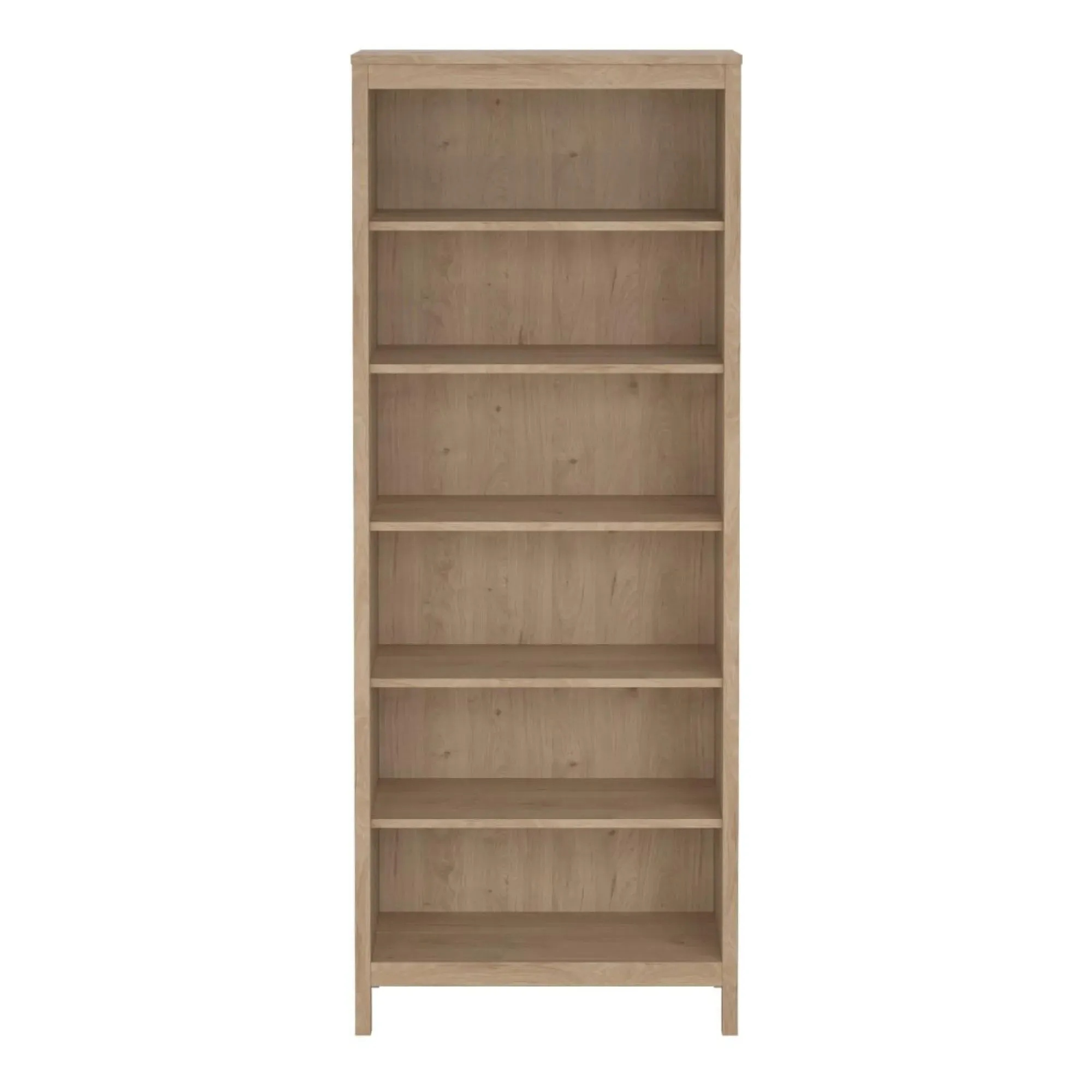 Madrid Jackson Hickory Bookcase - Oak
