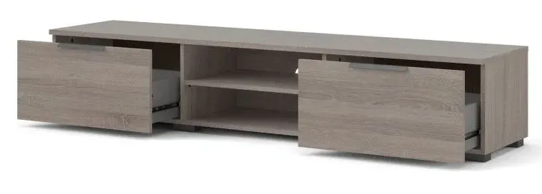Match Large TV Unit with Drawers - Truffle Oak
