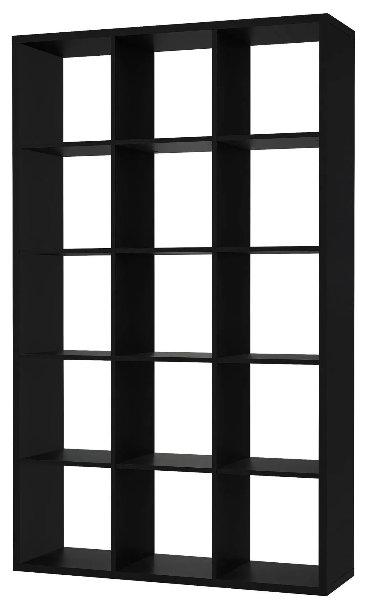 Mauro 15 Open Shelving Unit - Matt Black