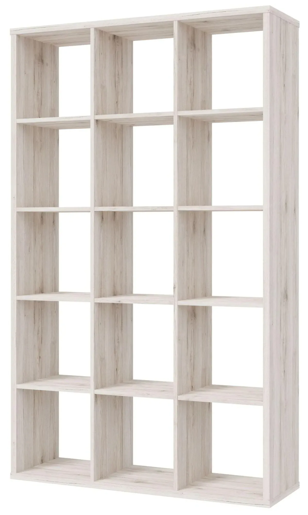 Mauro 15 Open Shelving Unit - Sand Oak