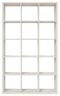 Mauro 15 Open Shelving Unit - Sand Oak