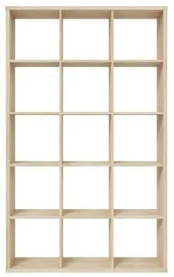 Mauro 15 Open Shelving Unit - Sonoma Oak