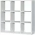 Mauro 9 Cube Storage Unit - Matt White