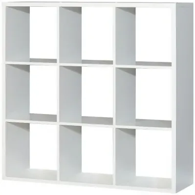 Mauro 9 Cube Storage Unit - Matt White image