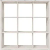 Mauro 9 Open Shelving Unit - Sand Oak