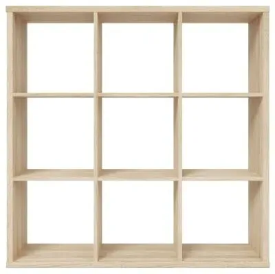 Mauro 9 Open Shelving Unit - Sonoma Oak