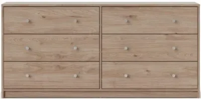 May 6 Drawer Wide Chest - Oak