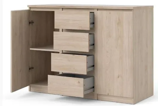 Naia 2 Door Small Sideboard - Oak