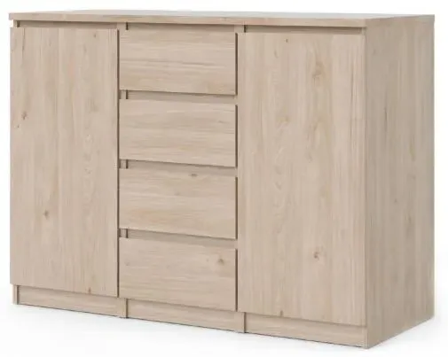 Naia 2 Door Small Sideboard - Oak