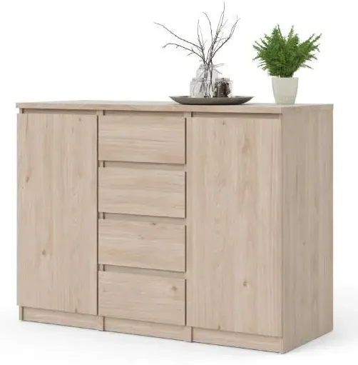 Naia 2 Door Small Sideboard - Oak