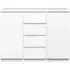 Naia 2 Door Small Sideboard - White Gloss