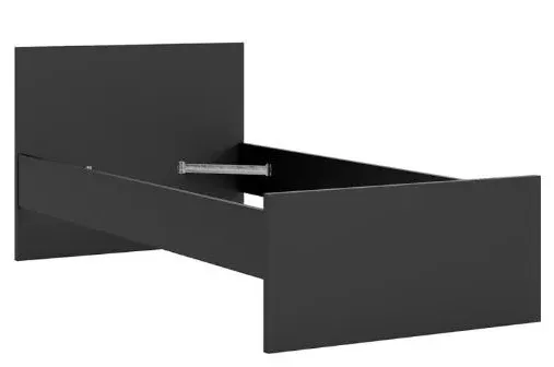 Naia Single Bed Frame - Black