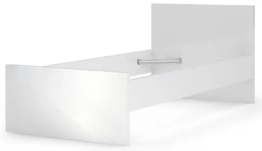 Naia Single Bed Frame - White