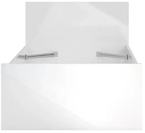 Naia Single Bed Frame - White