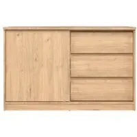 Naia Sliding Door Storage Unit - Jackson Hickory Oak