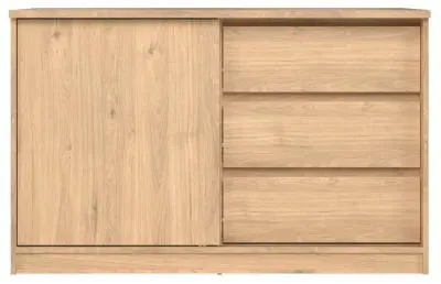 Naia Sliding Door Storage Unit - Jackson Hickory Oak image