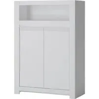 Novi 2 Door Cabinet - Alpine White