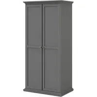 Paris 2 Door Wardrobe - Matt Grey