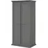 Paris 2 Door Wardrobe - Matt Grey