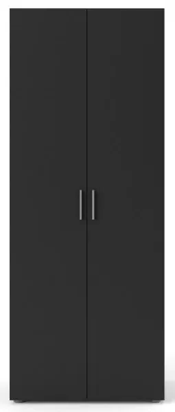 Pepe 2 Door Wardrobe - Black