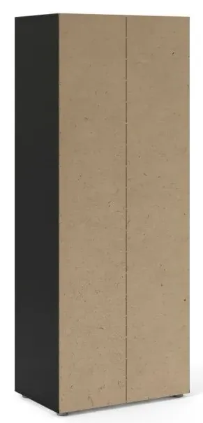 Pepe 2 Door Wardrobe - Black