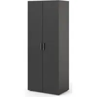Pepe 2 Door Wardrobe - Black