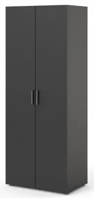 Pepe 2 Door Wardrobe - Black