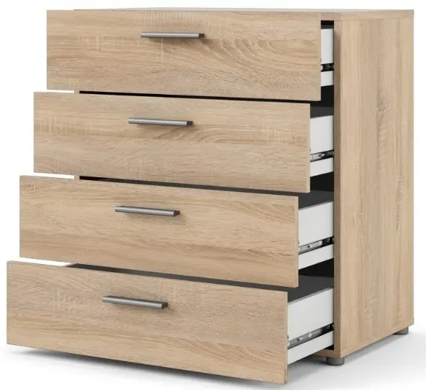 Pepe 4 Drawer Chest - Oak