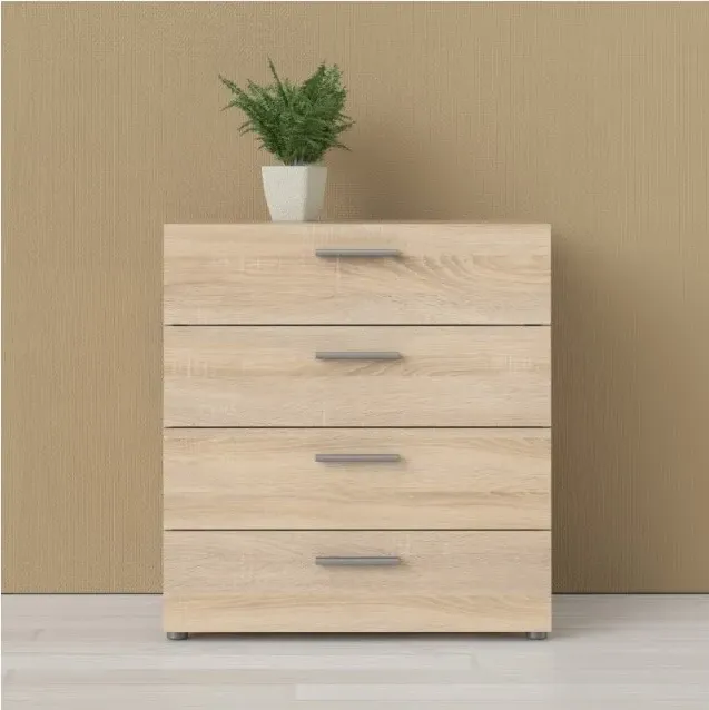 Pepe 4 Drawer Chest - Oak