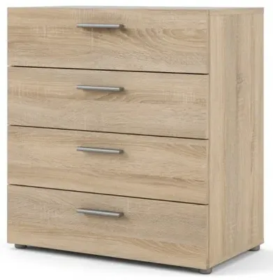 Pepe 4 Drawer Chest - Oak image