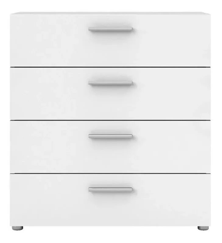 Pepe 4 Drawer Chest - White