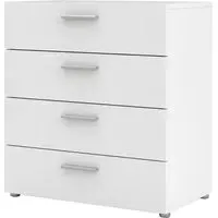 Pepe 4 Drawer Chest - White