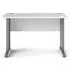 Prima 120cm Desk - White, Steel