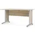 Prima 150cm Desk - Oak Effect, Grey