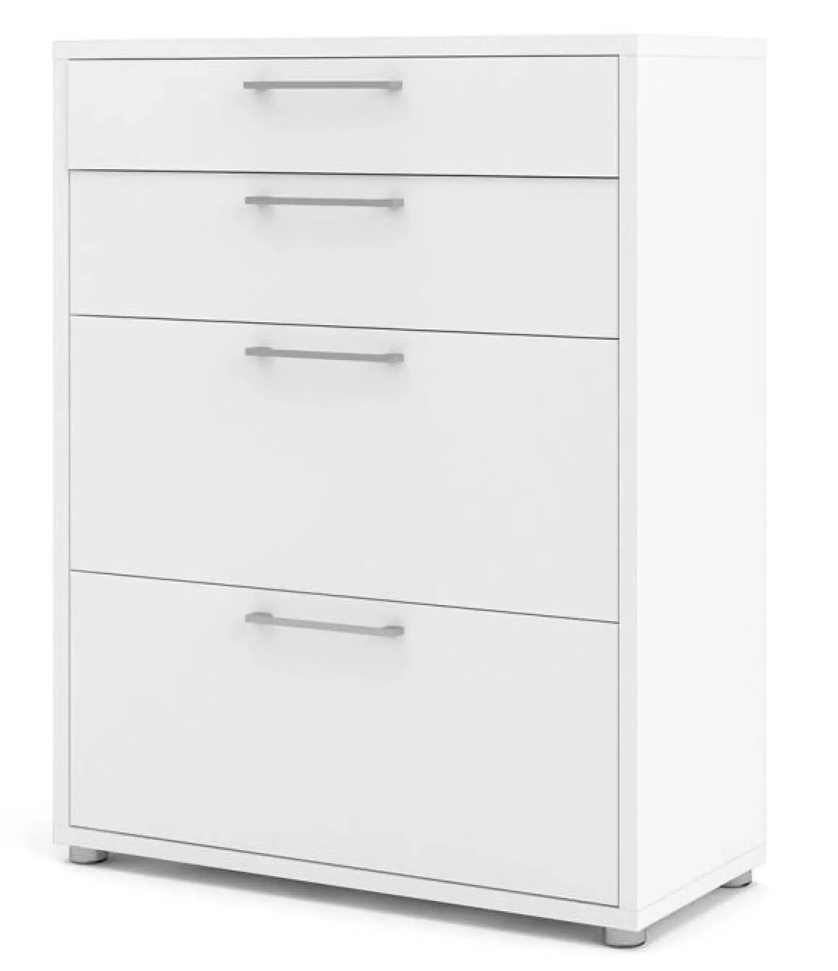 Prima 4 Drawer Office Storage Cabinet - White