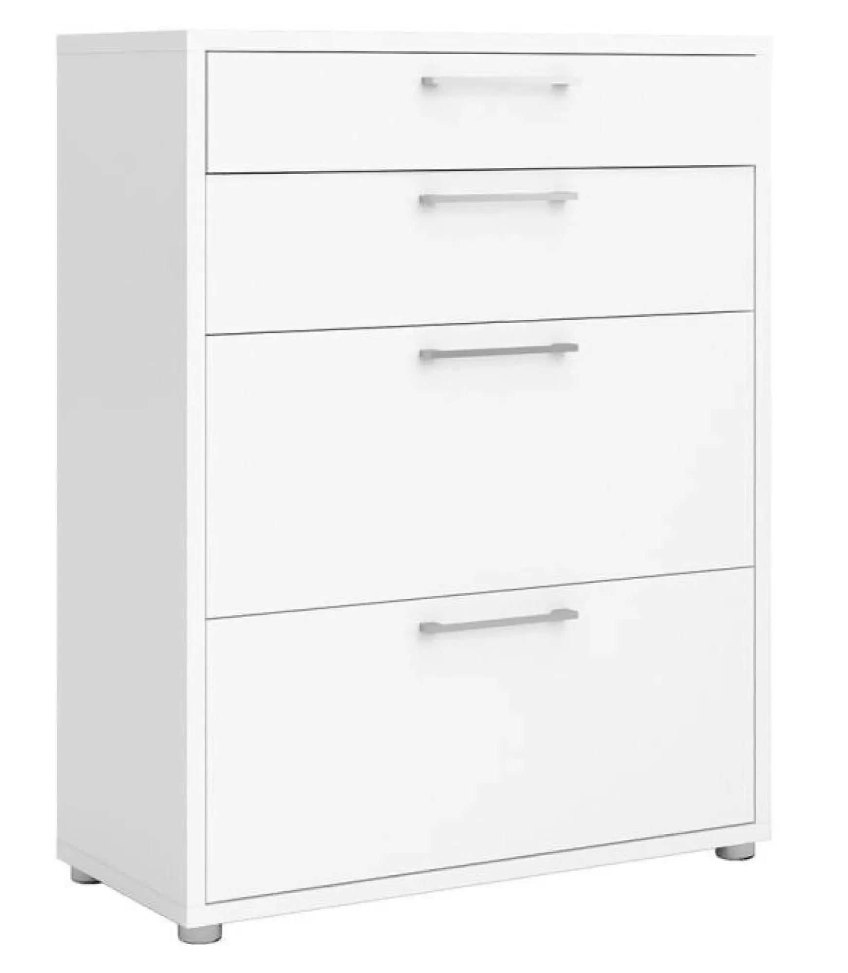Prima 4 Drawer Office Storage Cabinet - White